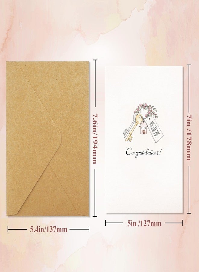 SEEBERY New Home Card, Funny Housewarming Greeting Card with Envelope - Congratulations Card for New Homeowners, Housewarming Gift for Women, Men, Couples, Friends, Family, Coworkers, Neighbors, Congratulations - Image 4