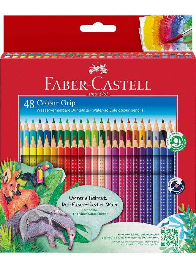 FABER-CASTELL Pack Of 48 Long Wooden Colors Set  - Image 1