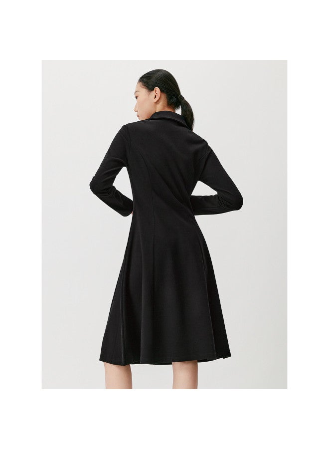 Waxbird Dress Commuting Winter Collar Long Sleeve - Image 4