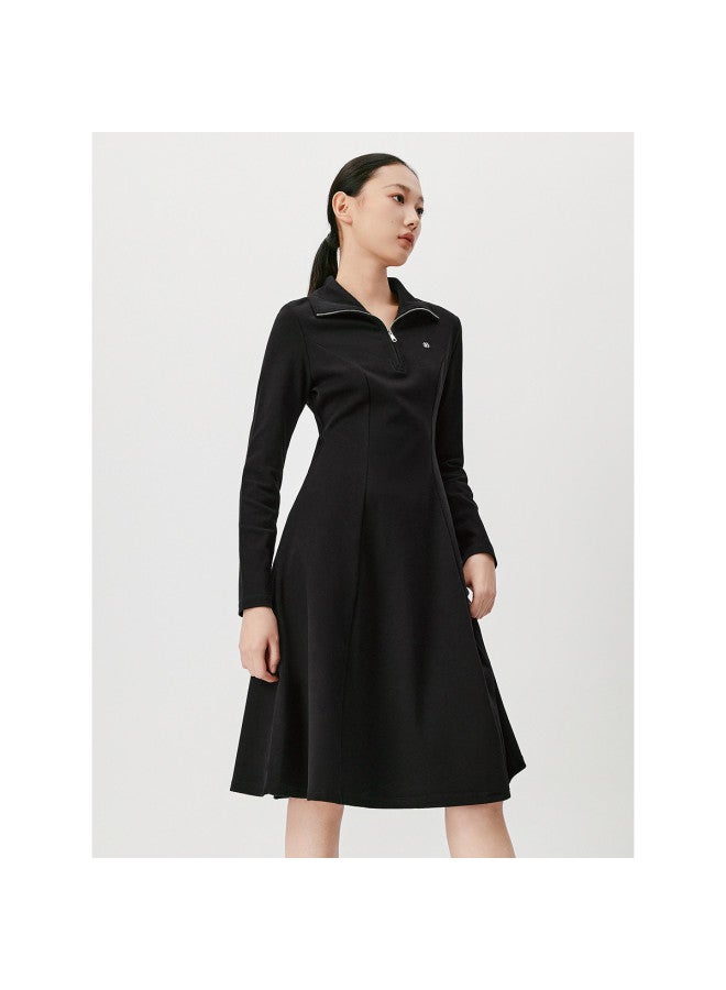 Waxbird Dress Commuting Winter Collar Long Sleeve - Image 3