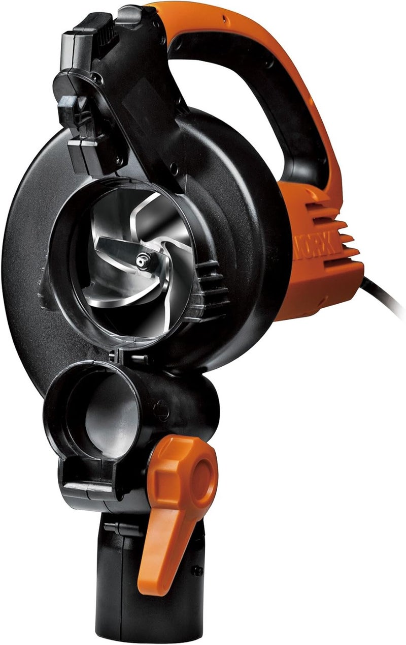 WORX WG505 Trivac 12 Amp 3-in-1 Electric Leaf Blower/Leaf Vacuum/Mulcher, Metal Impeller for Fine Mulching - Image 2