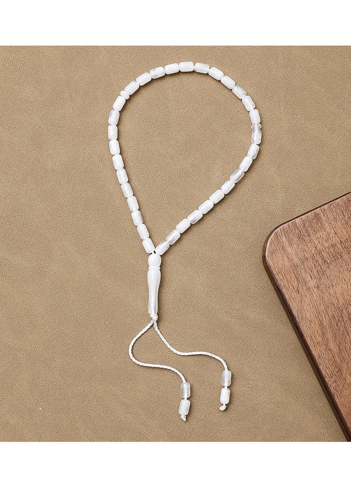 GRKC prayer beads33 Beads Acrylic Tasbih Prayer Beads – Lightweight, Durable, Perfect for Daily Use  - Image 1
