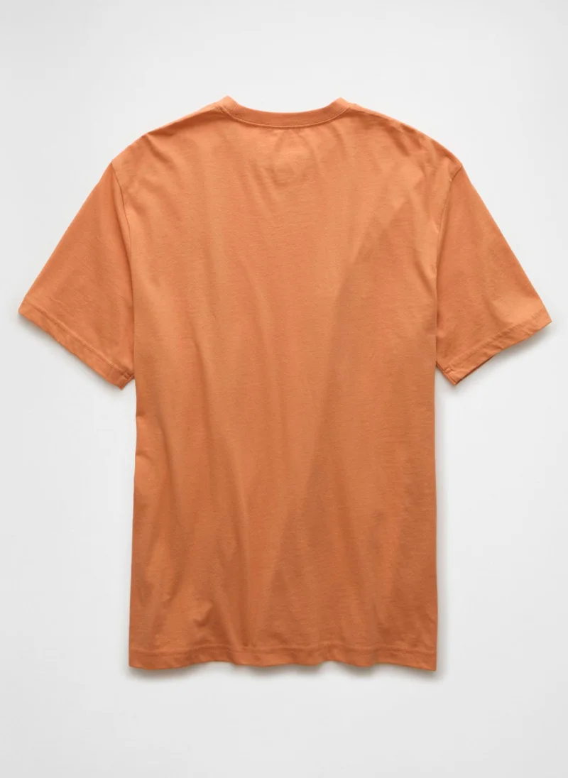 American Eagle Logo Detail Crew Neck T-Shirt