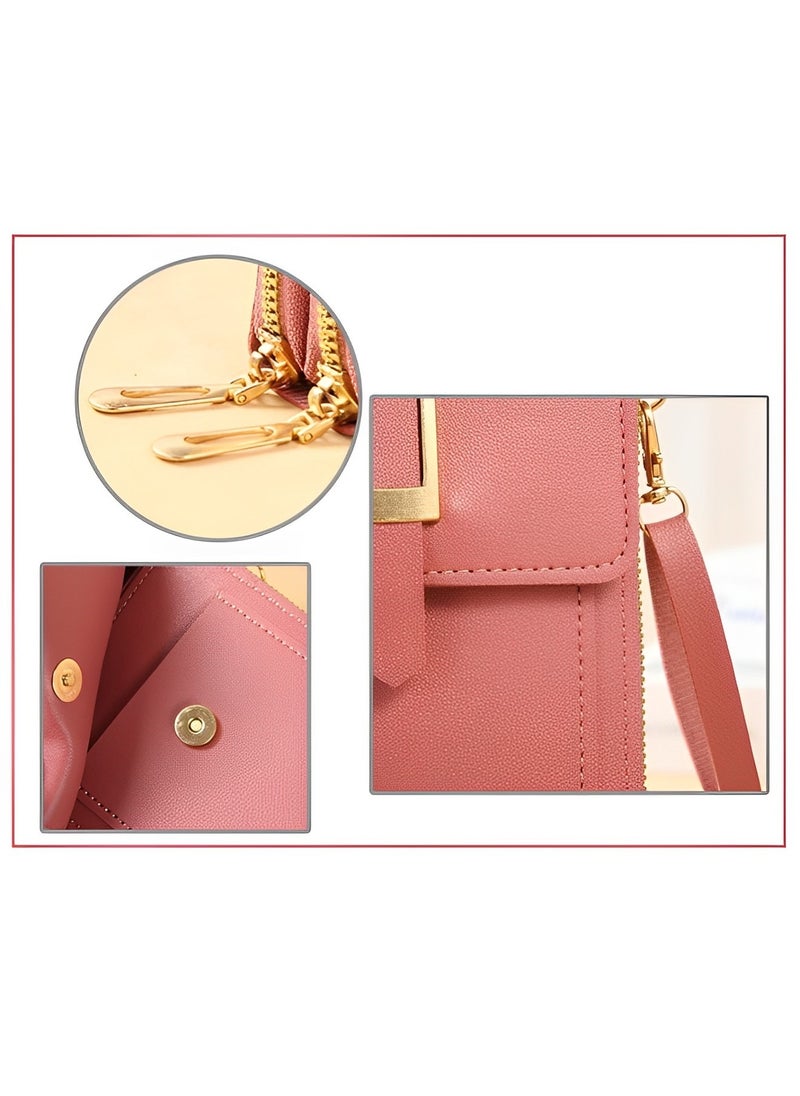 REOCLE Women's Crossbody Bags Crossbody Cell Phone Purses with Adjustable Strap & Multi Credit Card Slots Wallet Purses Best Gift for Women  - Image 4