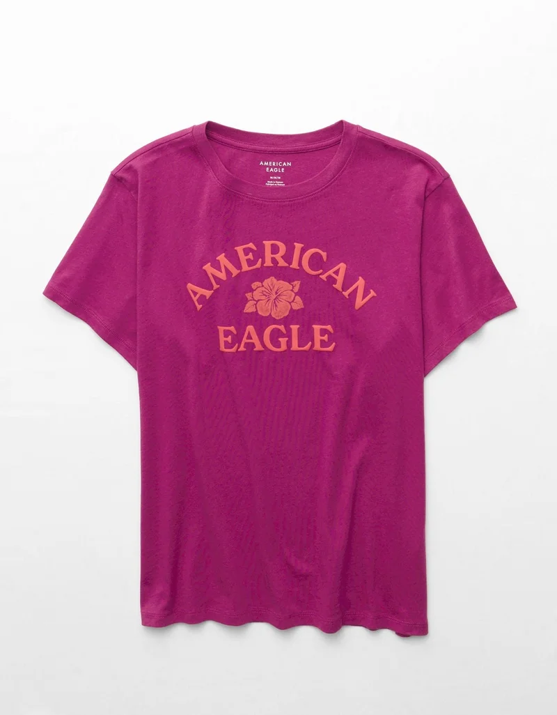 American Eagle  AE Everyday Luxe T-Shirt for Women | Best Price UAE