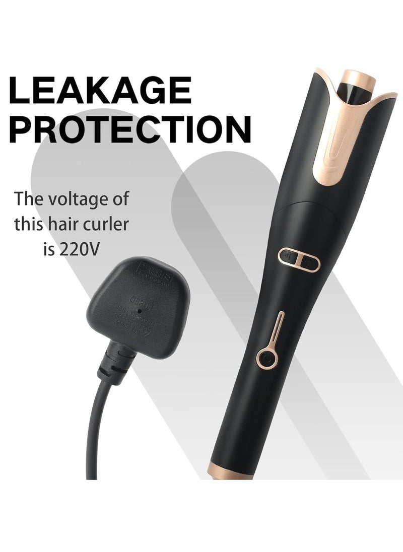 ELTRAZONE Automatic Ceramic Hair Curler for Curly Hair – 360° Rotation, Multi-Speed Settings, Ceramic Technology for Smooth & Long-Lasting Curls – Professional Curling Iron for Effortless, Salon-Quality Curls - Image 2