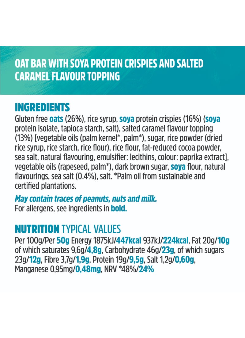 TREK Salted Caramel Protein Oat Bars 3 x 150g - Image 2