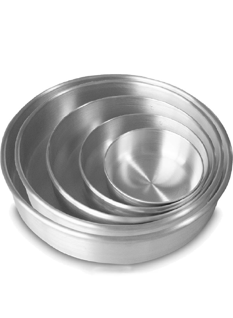Tray Set Of 5 Pieces For Baking Pizza And Cake For The Oven Non-Stick Size 18/22/26/28/30 Cm - Image 2