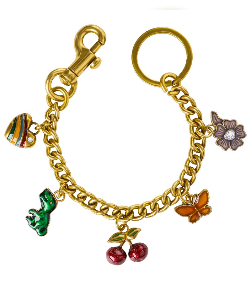 FASTFAIRY Bag Charms Purse Extender Chain: Gold Cute Lobster Clasp Keychain - For Leather Shoulder Handbags Accessories - Fashion Working Women - Image 1