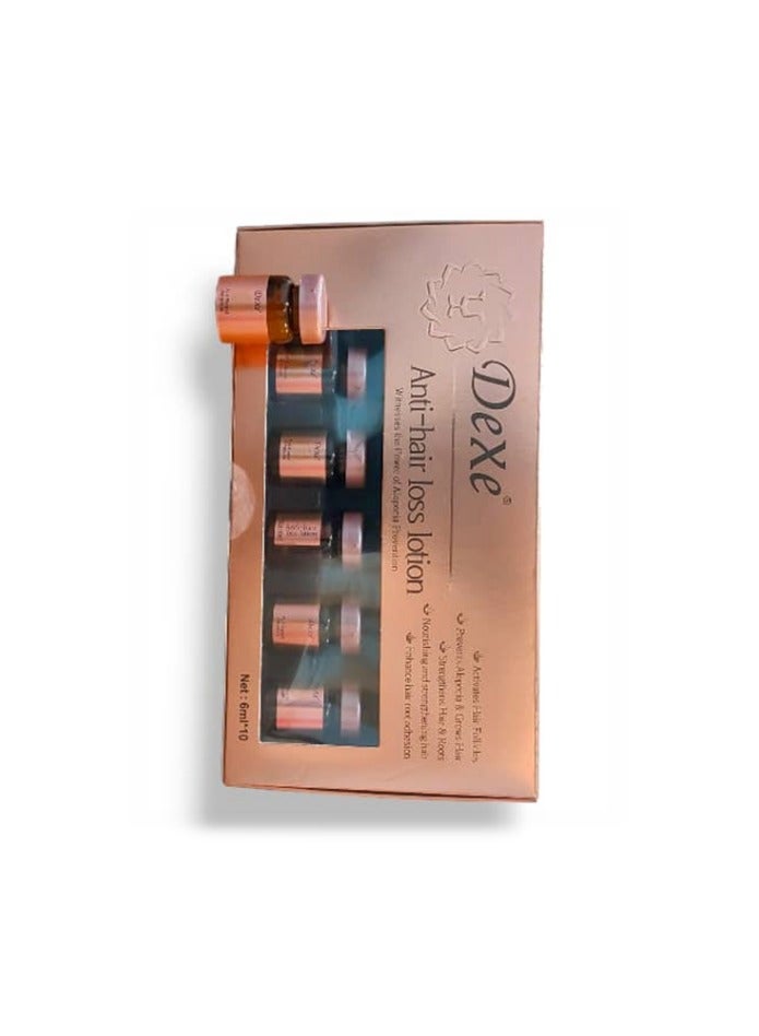 Dexe Spa Ampoules Oil Serum Box for Hair Growth 6 mlx10