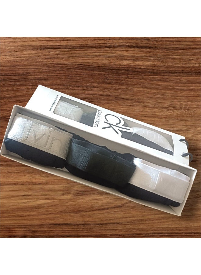 كالفن كلاين بيرفورمانس مجموعة بوكسر رجالي ملابس داخلية قطنية - (عبوة من 3 قطع) - مقاس لارج