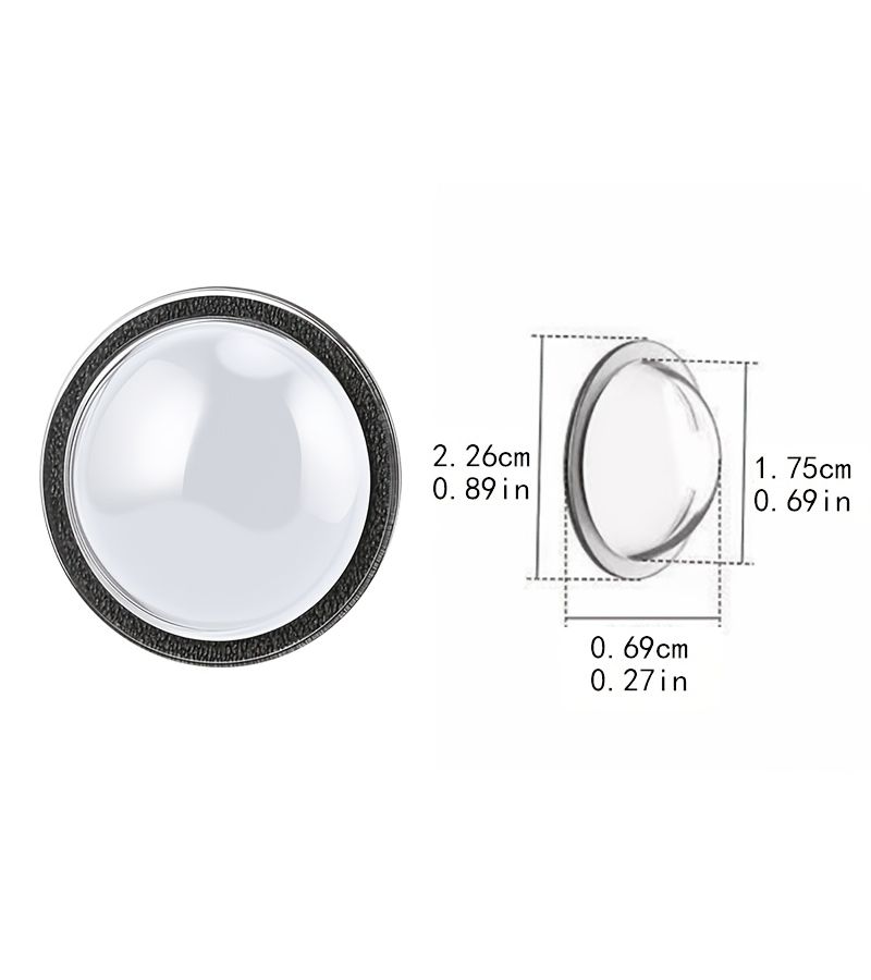 2pcs Camera Protective Cover 360 Degree Rain Snow Dust Guard for Front and Rear - Image 2