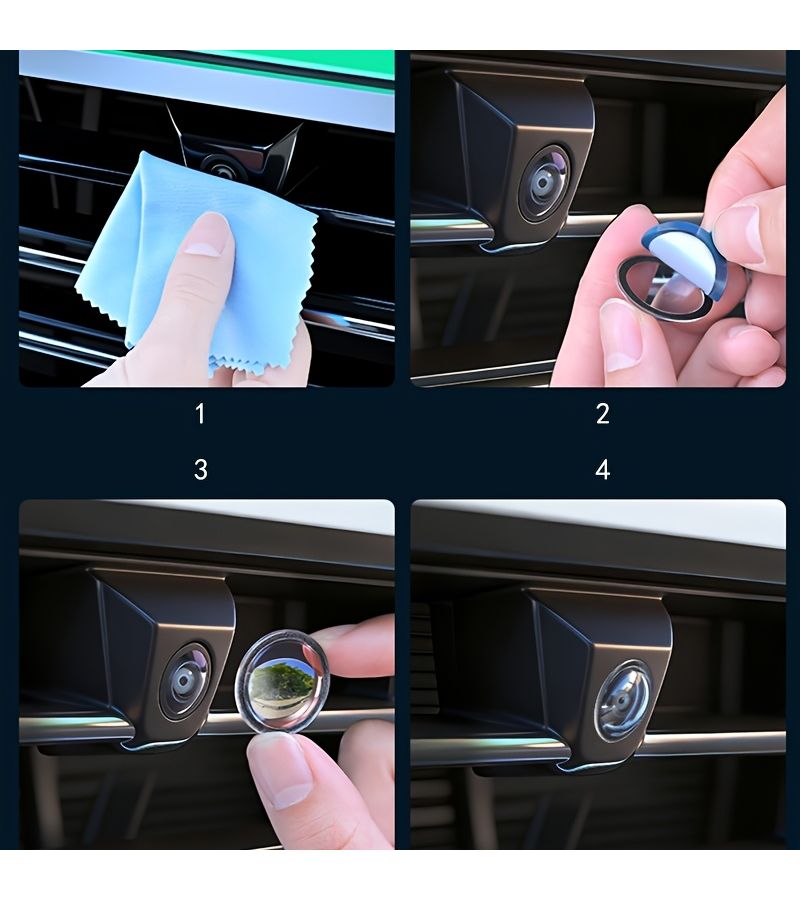 2pcs Camera Protective Cover 360 Degree Rain Snow Dust Guard for Front and Rear - Image 5