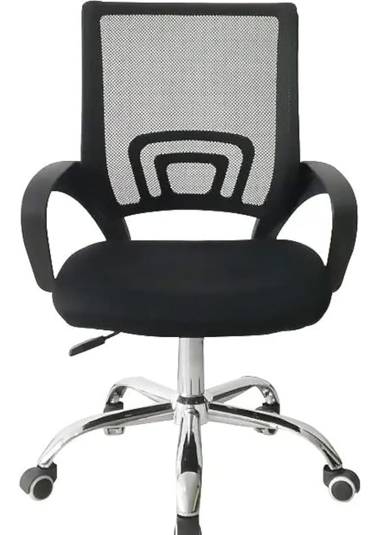 Ergonomic Office Chair Swivel Mesh Chair Computer Chair Upgraded Home Office Desk Chair Gaming Chair Executive Task Chair with Lumbar Support for Home Office - Black