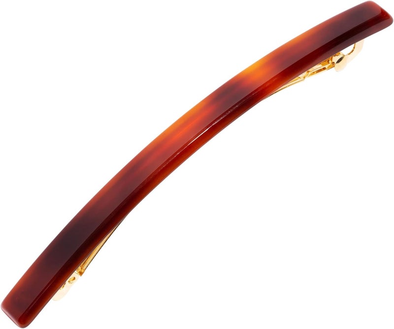 France Luxe Tortoise Long & Skinny Barrette - Image 1