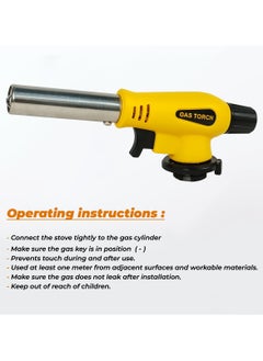 Safari SAFARI Gas Burner with Lighter OGT-007 - High-Quality, Portable, and Efficient Gas Torch  - Image 3