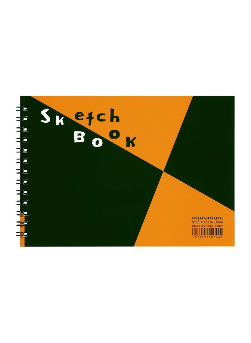 Maruman B6 Size Sketch Book 24 Pages 126.5 gsm Thickness - Image 1