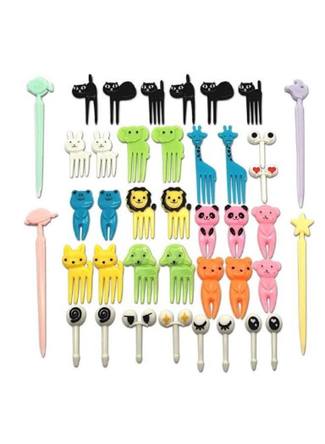 Daily Use Dining Kitchen Utensils/fruit Fork/fruit Fork-Color:Strawberry Button {OPP Bag}  - Image 3