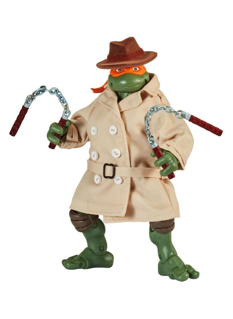 TMNT Teenage Mutant Ninja Turtles: Ninja Elite 6" Michelangelo in Disguise Figure  - Image 1