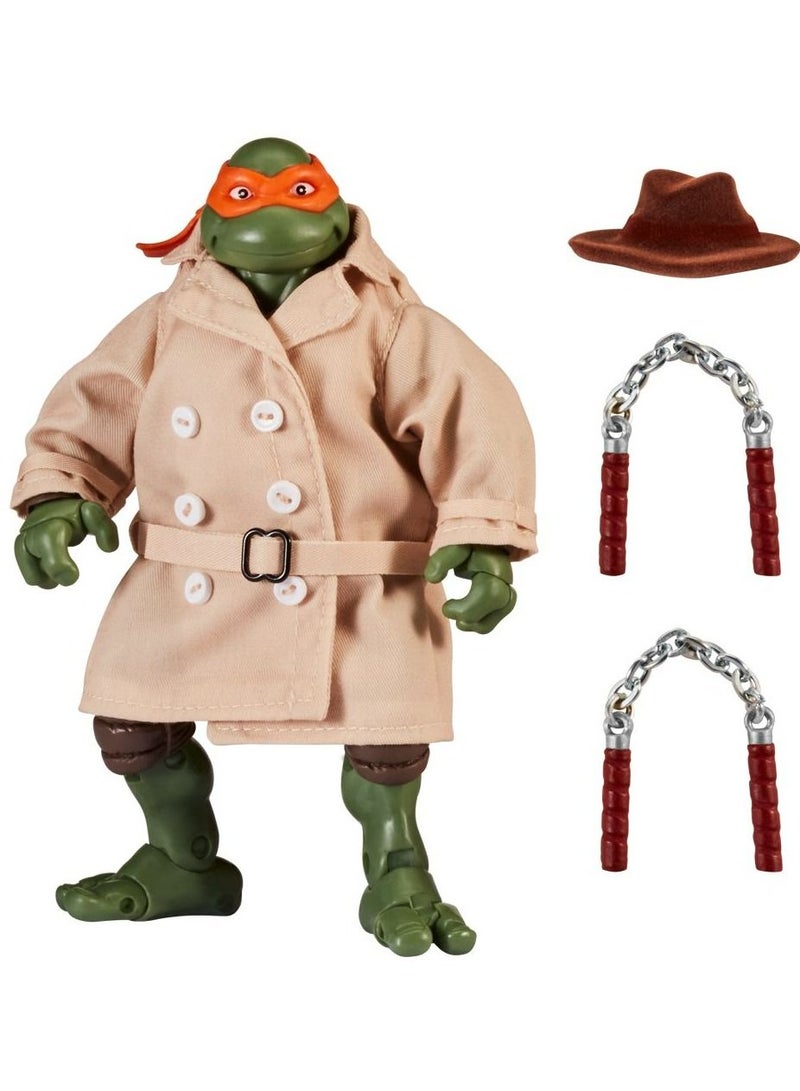TMNT Teenage Mutant Ninja Turtles: Ninja Elite 6" Michelangelo in Disguise Figure  - Image 3