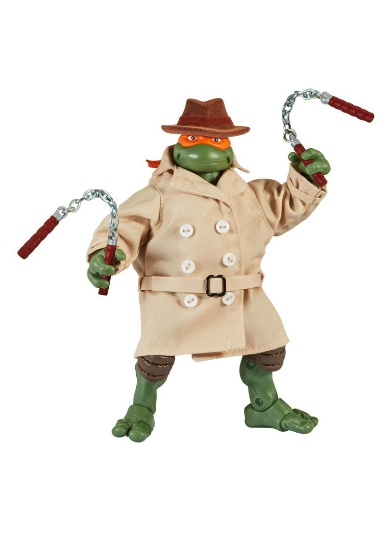 TMNT Teenage Mutant Ninja Turtles: Ninja Elite 6" Michelangelo in Disguise Figure  - Image 2