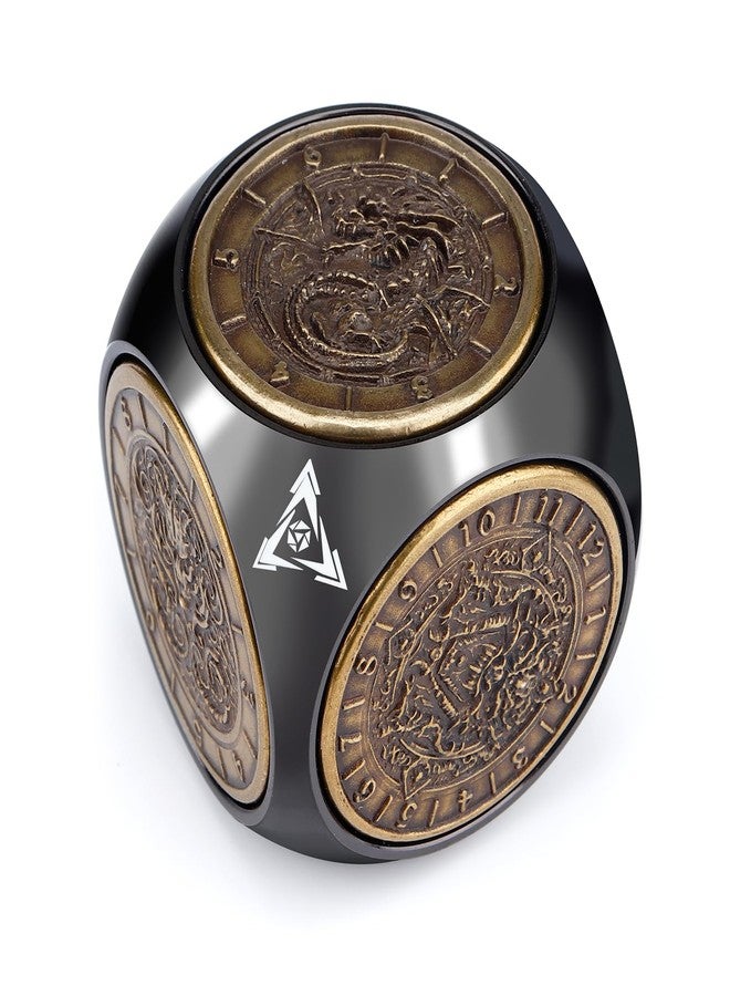 Haxtec Spinner Dice 7-in-1 Metal DND Dice Set Unique Dice Spinner Goblins Metal D&D Die for Dungeons and Dragons DND Gifts - Image 1