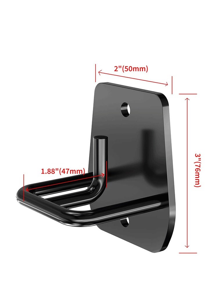 Wall-Mounted Workout Anchor for Resistance Bands - Metal Wall Anchor Set for Home Gym - Resistance Band Hooks (3Pcs) - Image 4