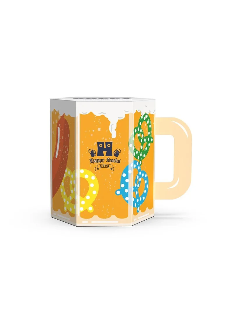 Happy Socks  3-Pack Beer Glass Socks Gift Set  | Best Price UAE