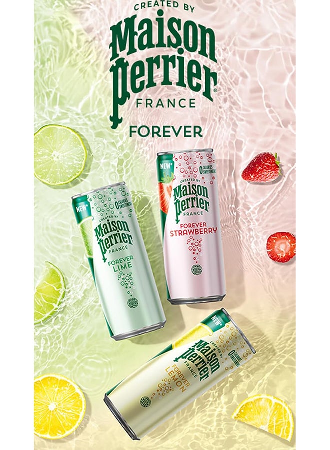 Maison Perrier علبة رفيعة من ميسون بيرييه بنكهة الفراولة 250 مل - عبوة من 30 - Image 4