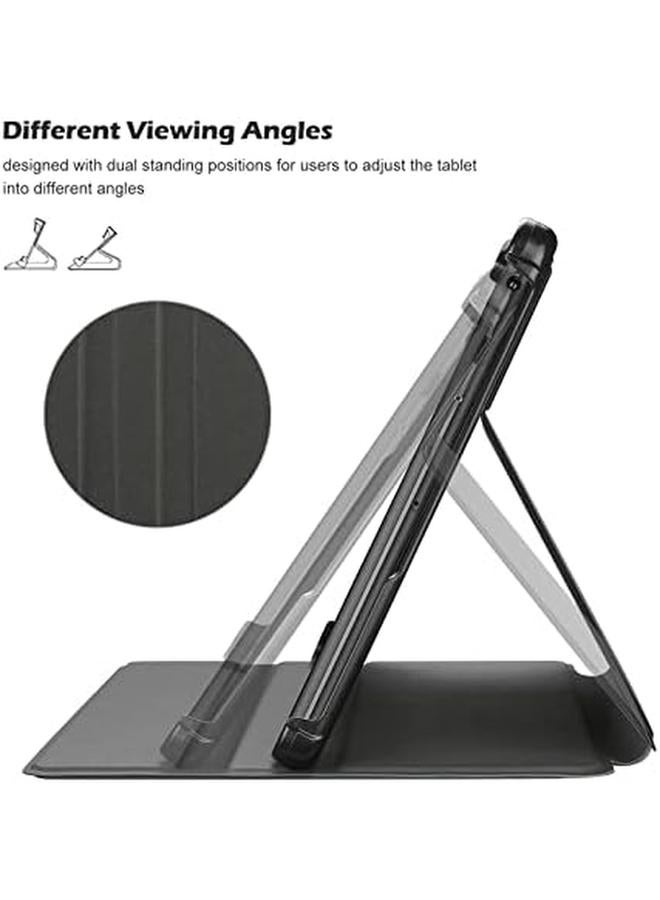 Procases Slim Folio Case For Lenovo Tab M10 10.1 Inch 2022 3Rd Gen Shockproof Stand Smart Cover For Lenovo Tab M10 10.1” Tb328Fu Tb328Xu Black - Image 3