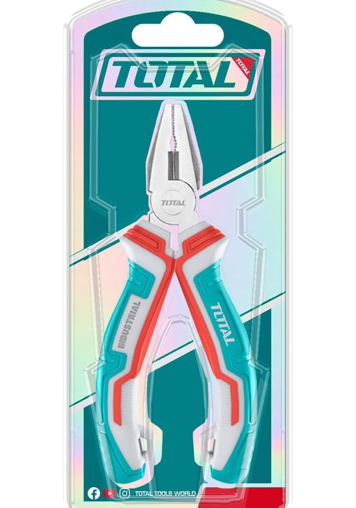 TOTAL Mini Bent Nose Pliers 115mm (4.5") - Image 3