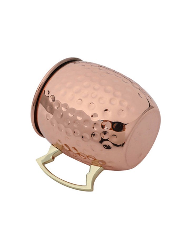AL SANIDI - Habb Al-Romman Stainless steel coffee and tea cup, Coffee cup for trips and travel, Coppery, 400 ml - Image 1