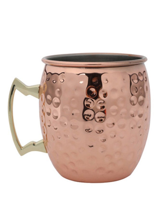 AL SANIDI - Habb Al-Romman Stainless steel coffee and tea cup, Coffee cup for trips and travel, Coppery, 400 ml - Image 1
