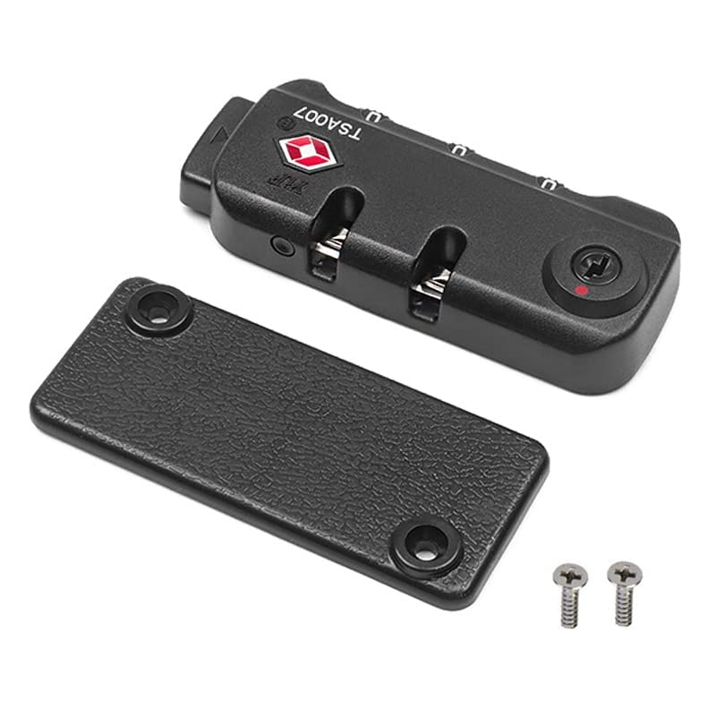 Lizipai TSA007 Padlock Luggage Travel Lock and 3 Digits Self-Setting A Variety of Different Combinations Luggage Bag Travel Security Code Lock, Black, 2 Pack  - Image 4
