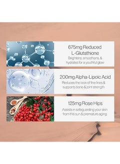 RELUMINS Advance Nutrition Gluta 1000 And Advance Vitamin C - Max Skin Whitening Complex  - Image 3