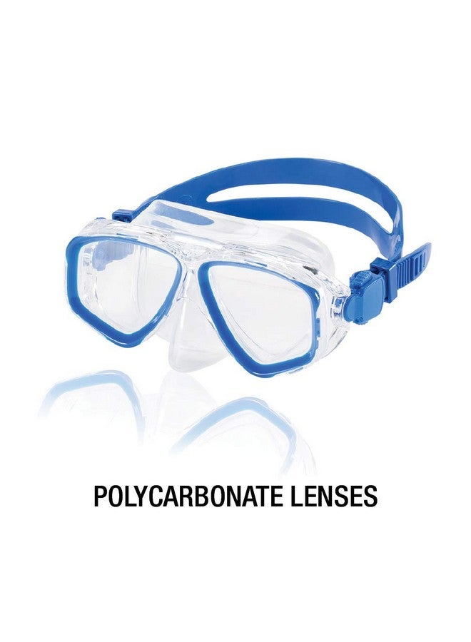 speedo قناع سباحة للمغامرات للشباب للجنسين، وردي صغير، فروست - Image 4