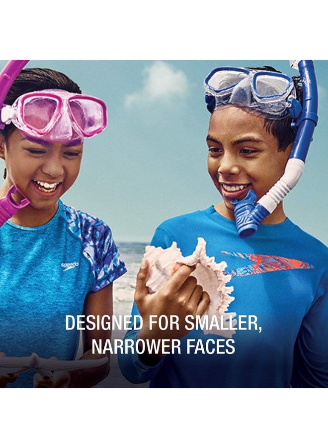 speedo قناع سباحة للمغامرات للشباب للجنسين، وردي صغير، فروست - Image 5