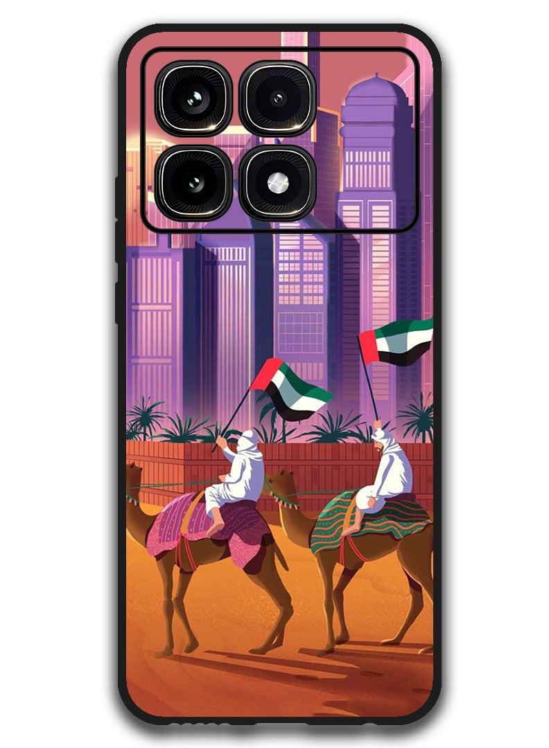 Theodor Protective Case Anti Scratch Shock Proof Bumper Cover For Xiaomi Redmi K70 Ultra Camel Uae Flag - Image 1