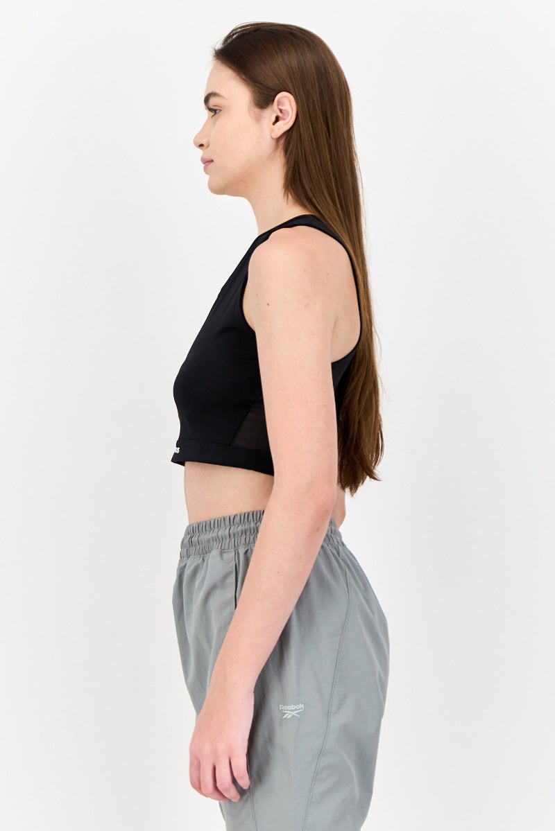 Reebok Reebook x Less Mills Women Sportswear Fit Sleeveless Tops, Black - Image 2