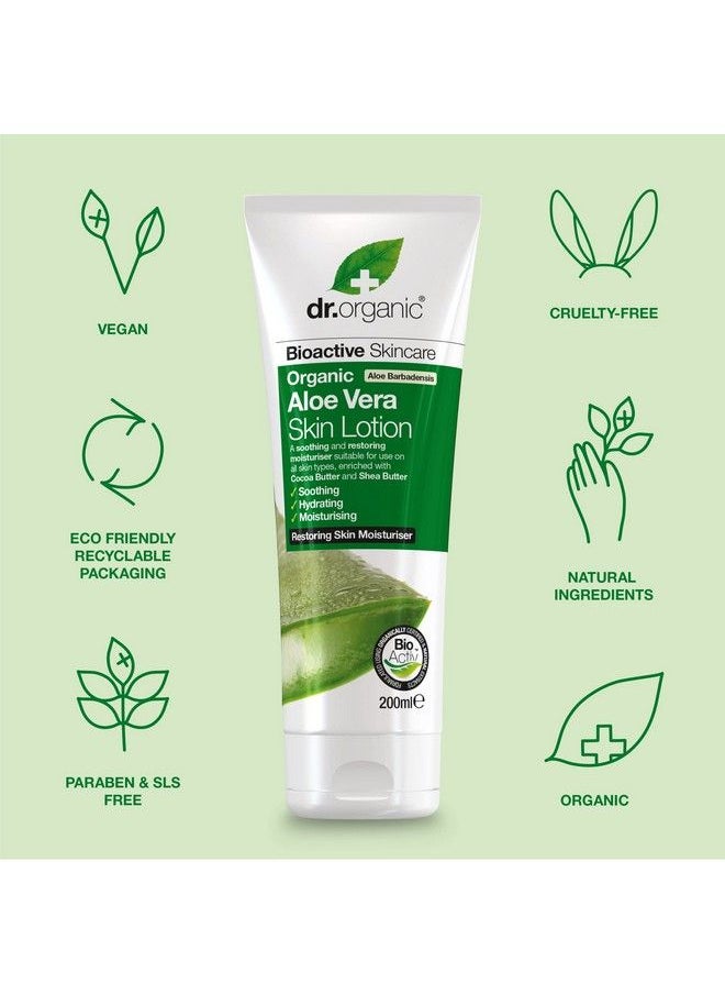 dr.organic Organic Doctor Organic Aloe Vera Skin Lotion 6.8 Fl.Oz.  - Image 3
