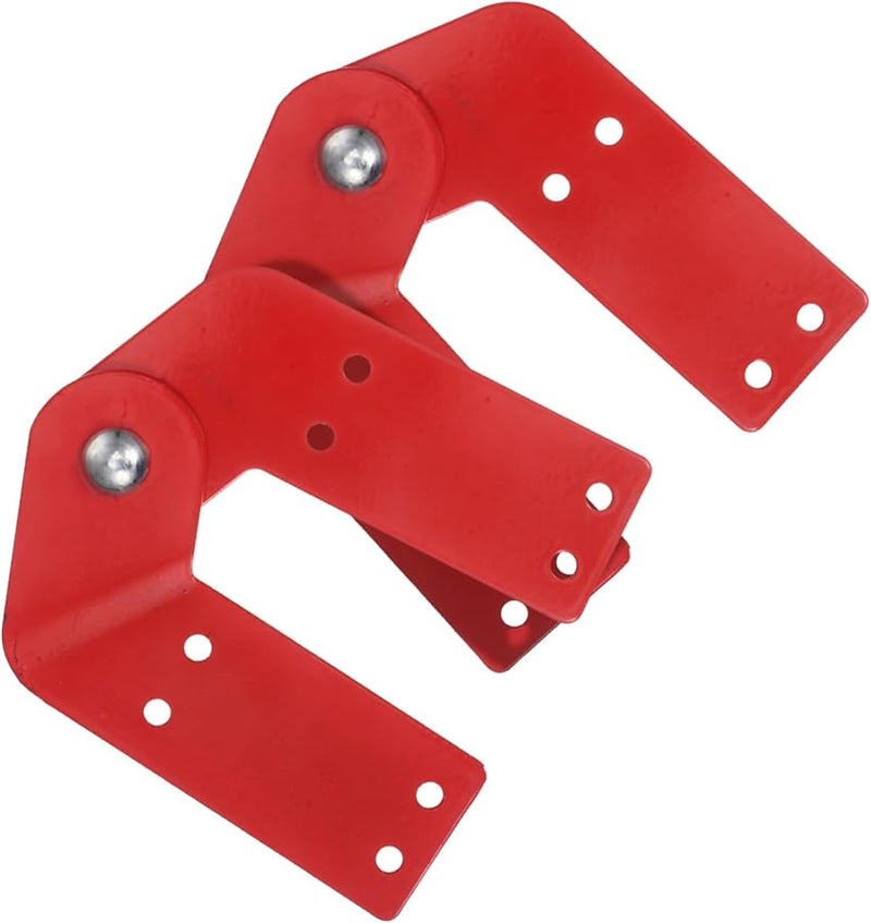 Tehaux 2Pcs Telescopic Ladder Hinges Replacement Parts Durable Steel For Attic Ladders Household Industrial Use - Image 2