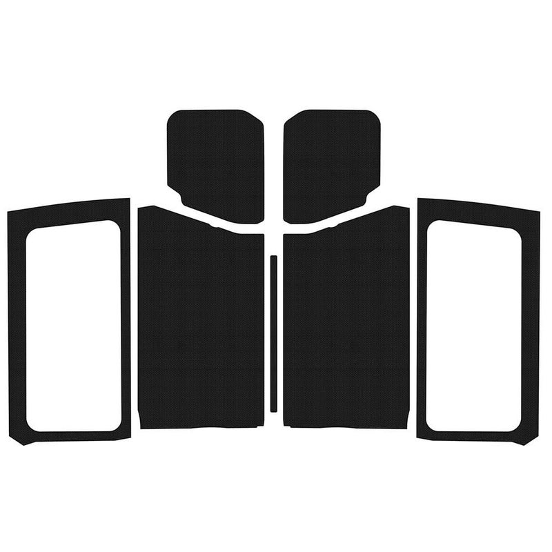 Design Engineering 50280 Black Boom Mat Sound Deadening Kit for 2-Door Jeep Wrangler JL (2018-up)