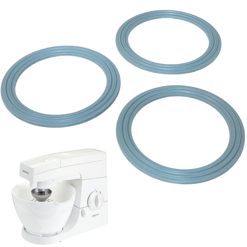 UTIZ حزمة UTIZ من 3 حلقات ختم رقم الجزء 650544 لخلاط كينوود شيف ماجور خلاطات سائلة A993 A994 خلاطات طعام لكينوود KM200 3X ختم