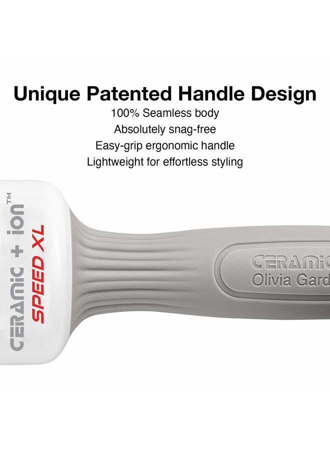 Olivia Garden Ceramic + Ion Round Thermal Hair Brush, CIXL-25 (1") - Image 5