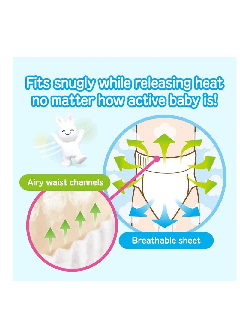 Merries Diapers Baby Diapers S 54 pcs 4-8 KG,Pack of 4 - Image 2