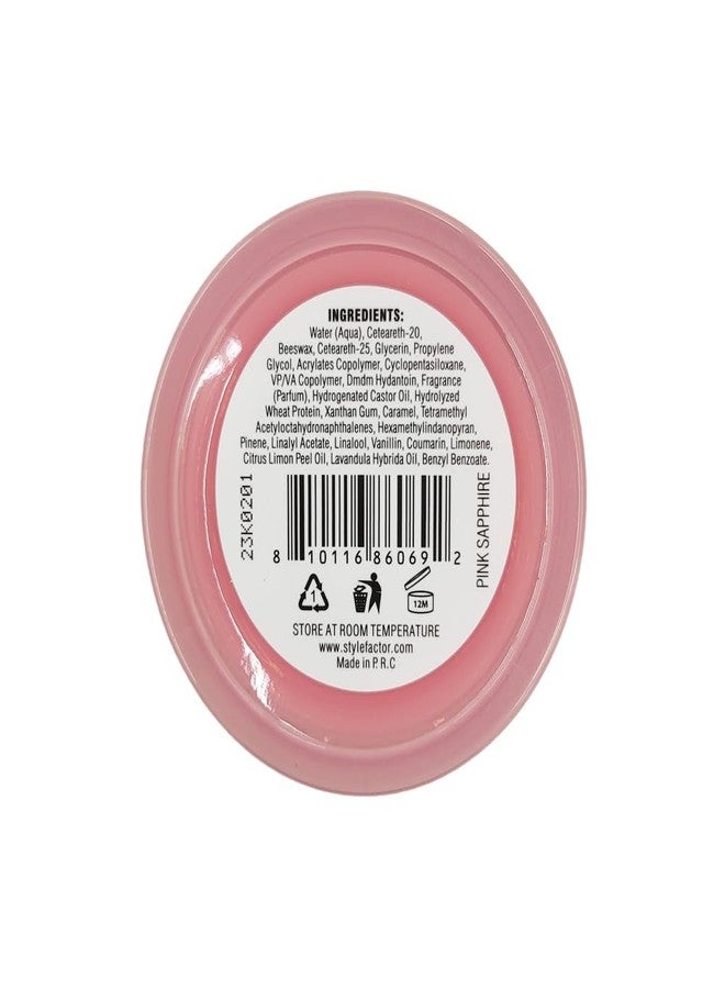 EDGEBOOSTER Style Factor Edge Booster Strong Hold Water-Based Pomade - Super Shine & Moisture 3.38oz (PINK SAPPHIRE) - Image 2