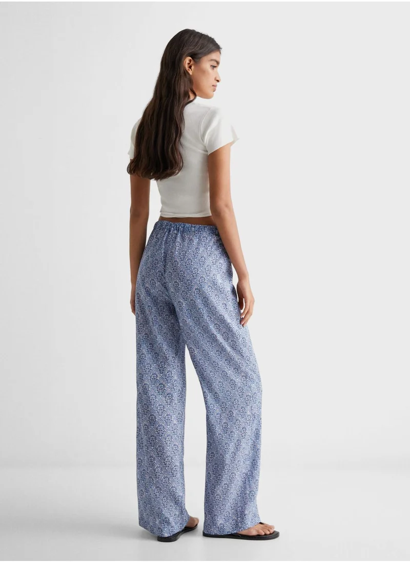 MANGO Youth Printed Trousers