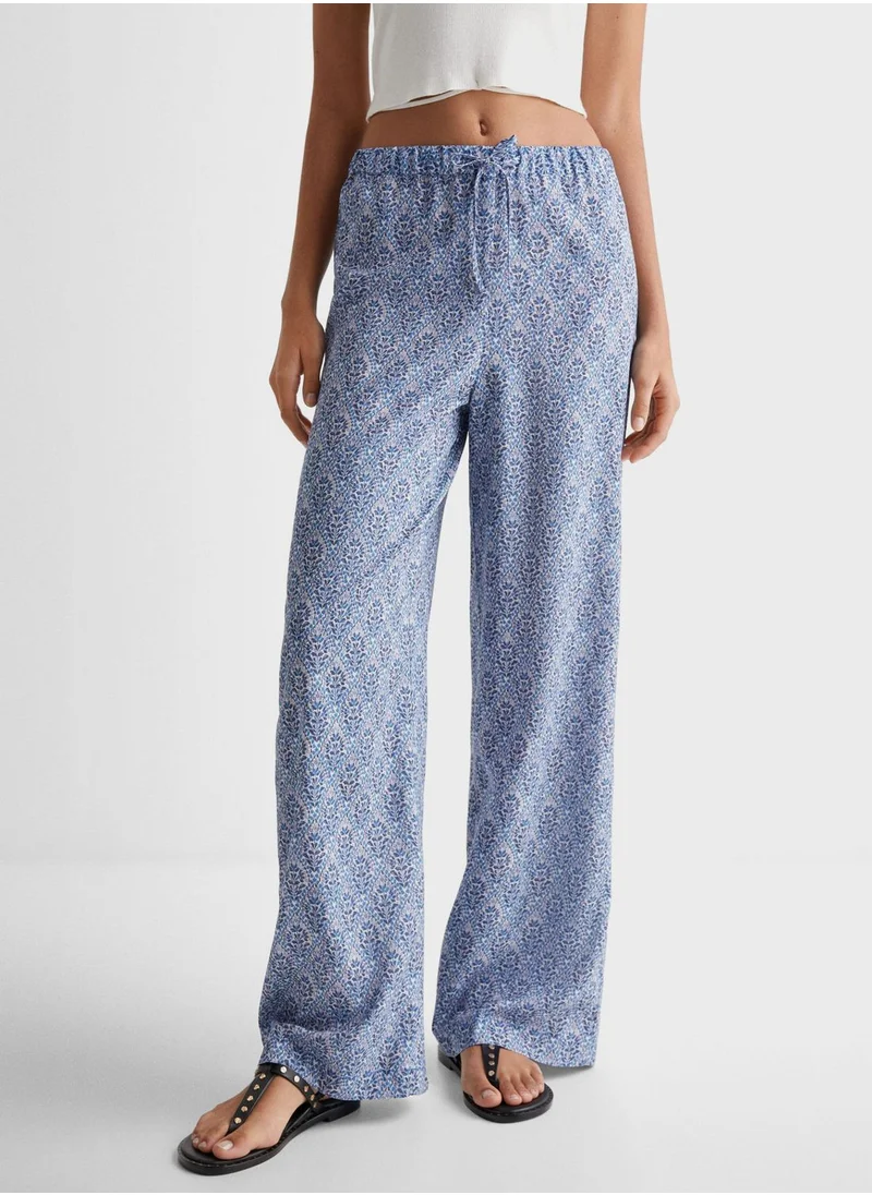 MANGO Youth Printed Trousers