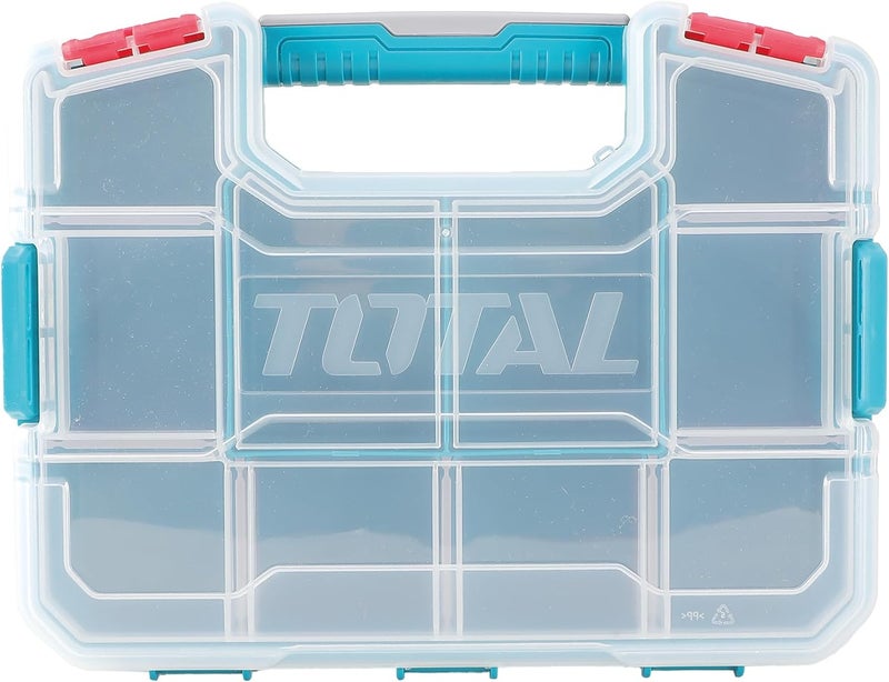 TOTAL Stackable Plastic Organiser Box TPBX1121 - Image 1