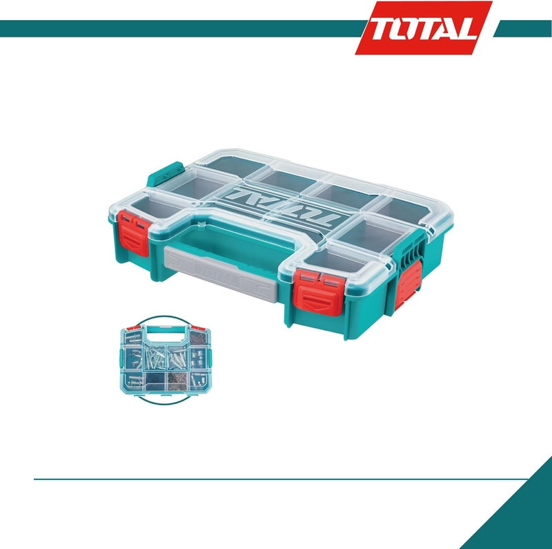 TOTAL Stackable Plastic Organiser Box TPBX1121 - Image 5